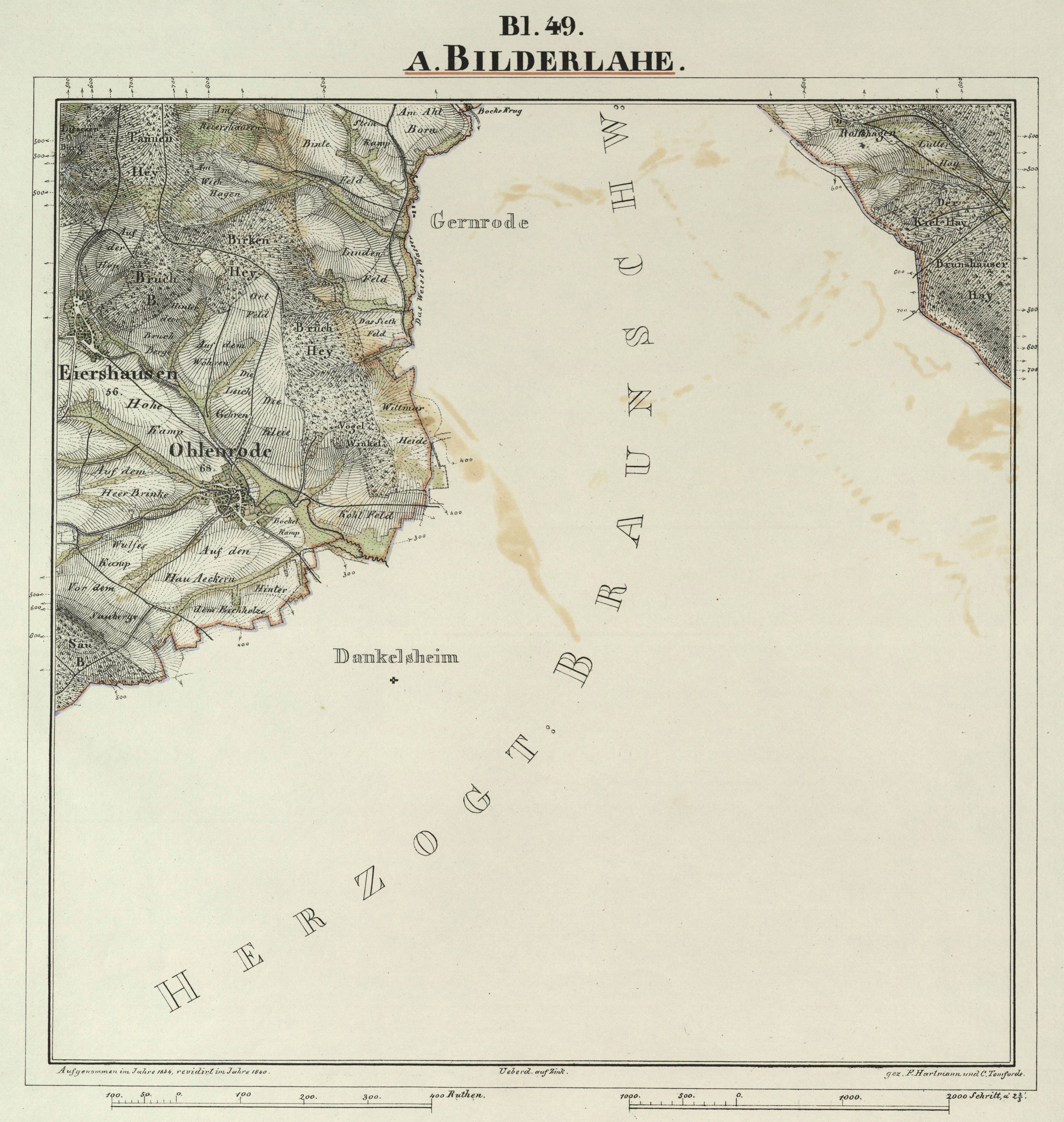 Blatt 49 – Amt Bilderlahe